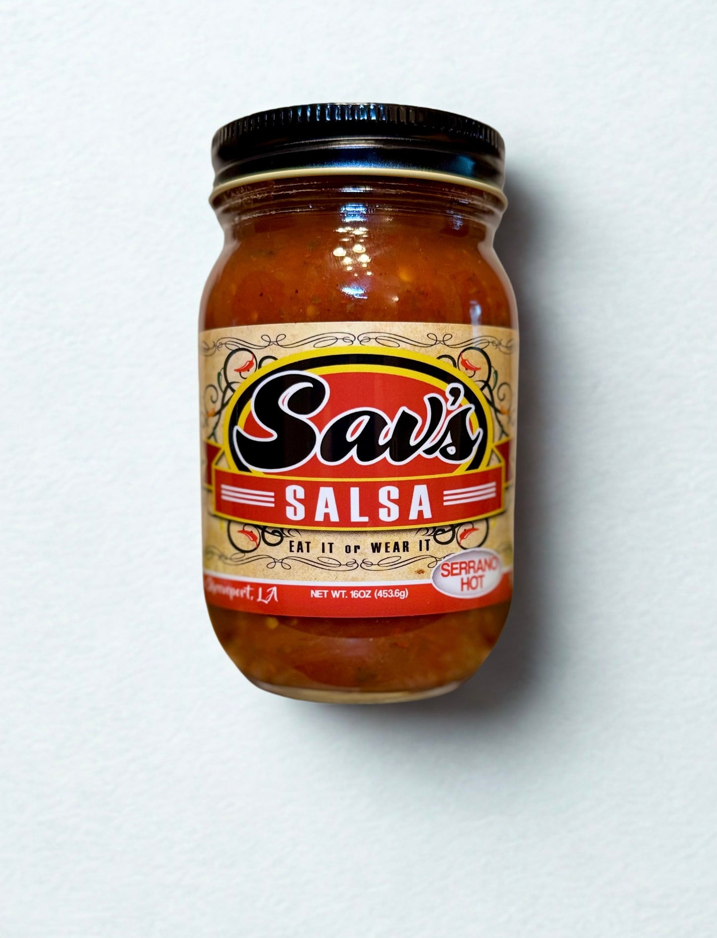Sav's Serrano Hot Salsa