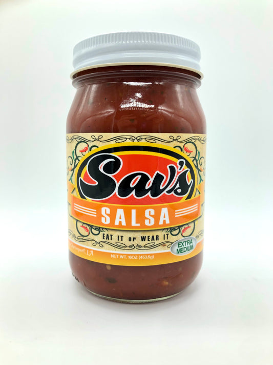 Sav's Extra Medium Salsa