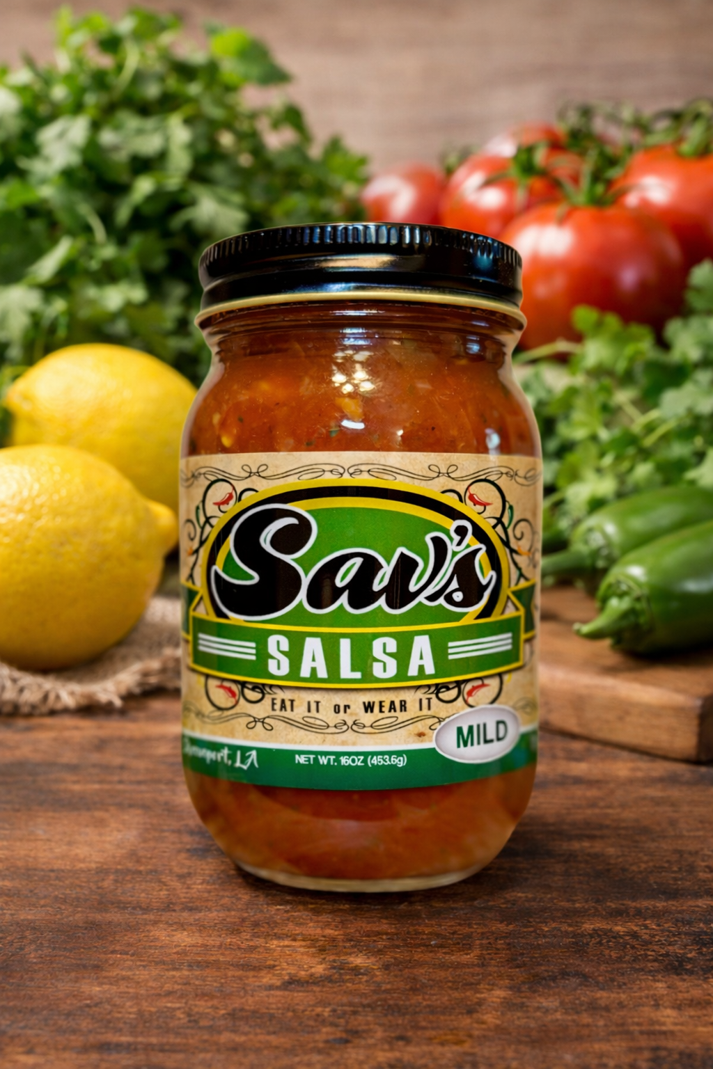 Sav's Mild Salsa - Case of 4 - (Shipping only selection)