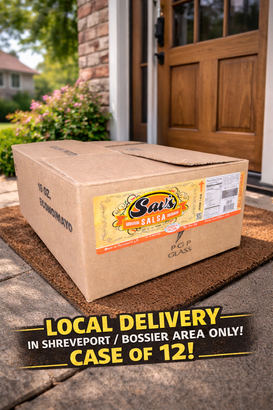 Local Delivery - Case of 12 - Shreveport / Bossier City Area (No shipping cost)