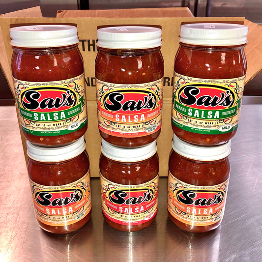 Mix & Match Salsa - Case of 6 - (Shipping only selection)