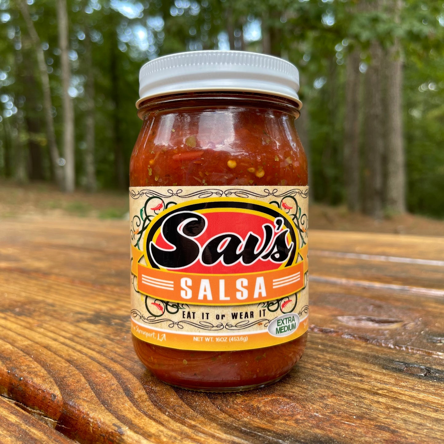 Sav's Extra Medium Salsa - Case of 6 - (Shipping only selection)